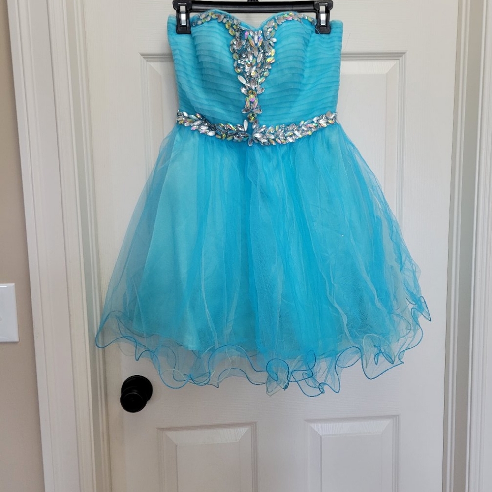 Deb short prom dress size 7/8
